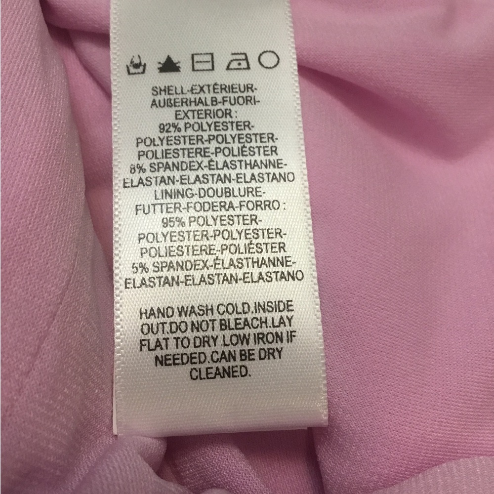 Dress the Population Pink Sequin Top with Label Detail - Picture 11 of 16